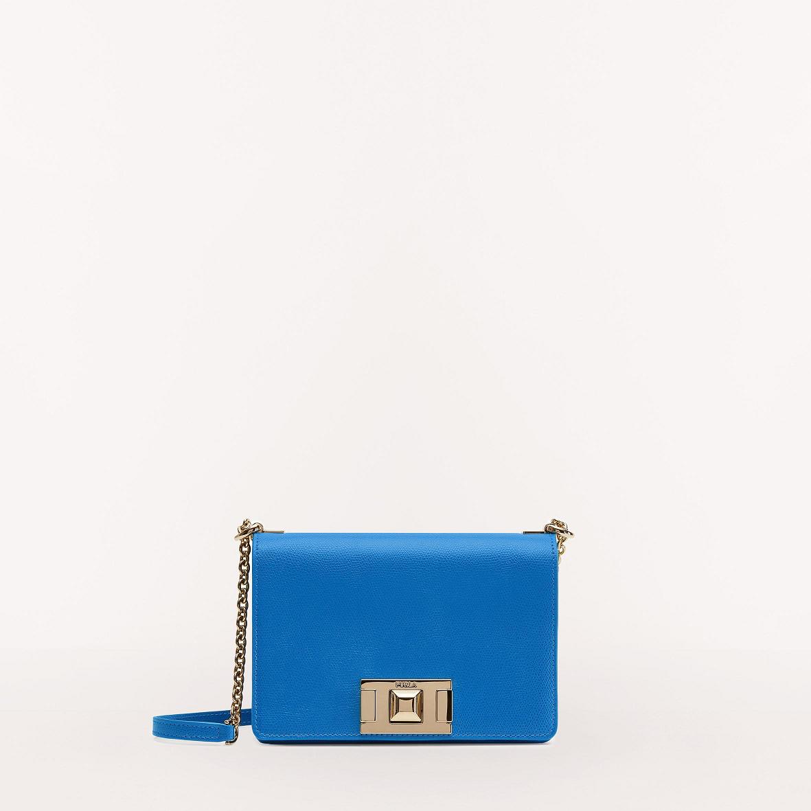 Furla Mimi Tasker Danmark - Crossbody Dame Blå NKY034987